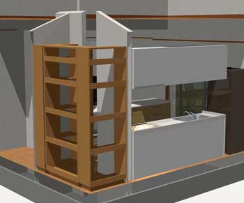 パントリーを外から見た図